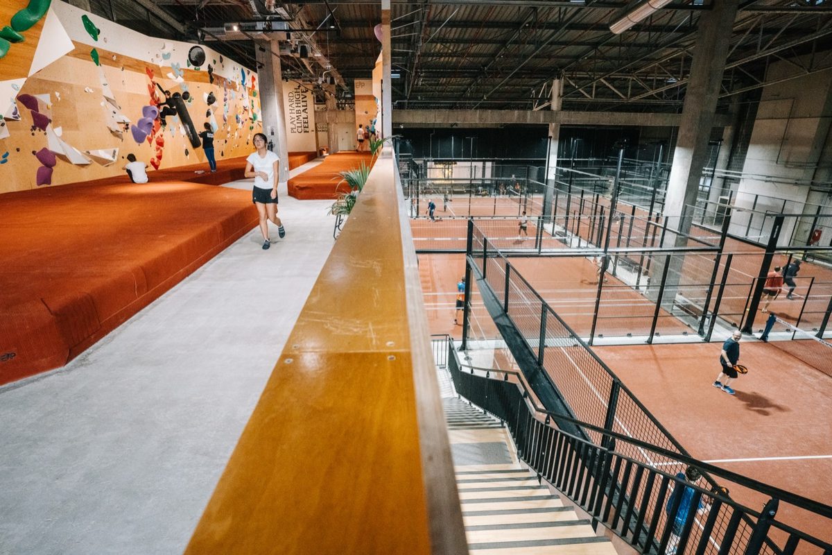 Les terrains de padel couverts d'ESCAPAD